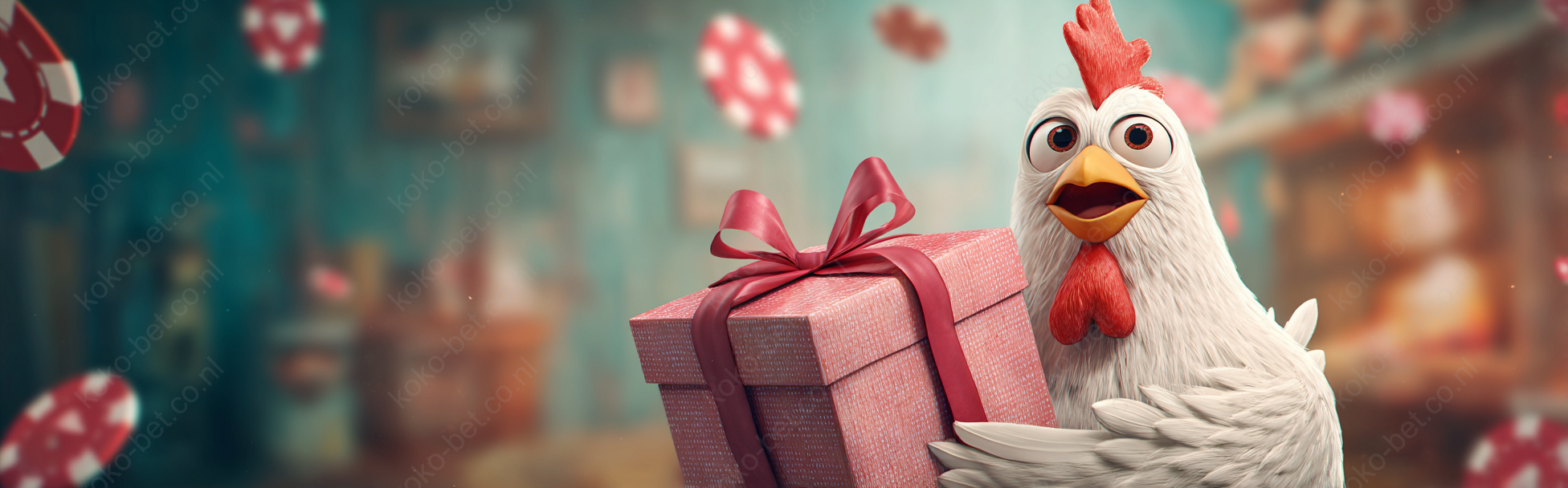 Kokobet casino banner met bonus aanbiedingen